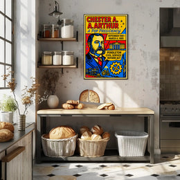 Chester A. Arthur A Pop Presidency Poster PosterGoat