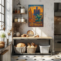 Spirit of Detroit Poster