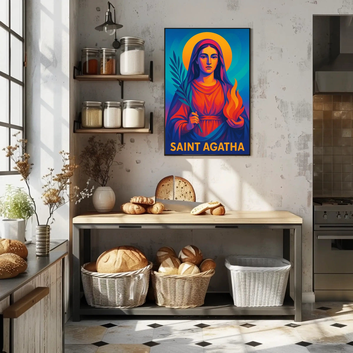 Saint Agatha Poster