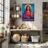 Saint Agatha Poster
