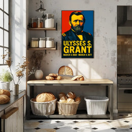 Ulysses S. Grant 18Th President Poster