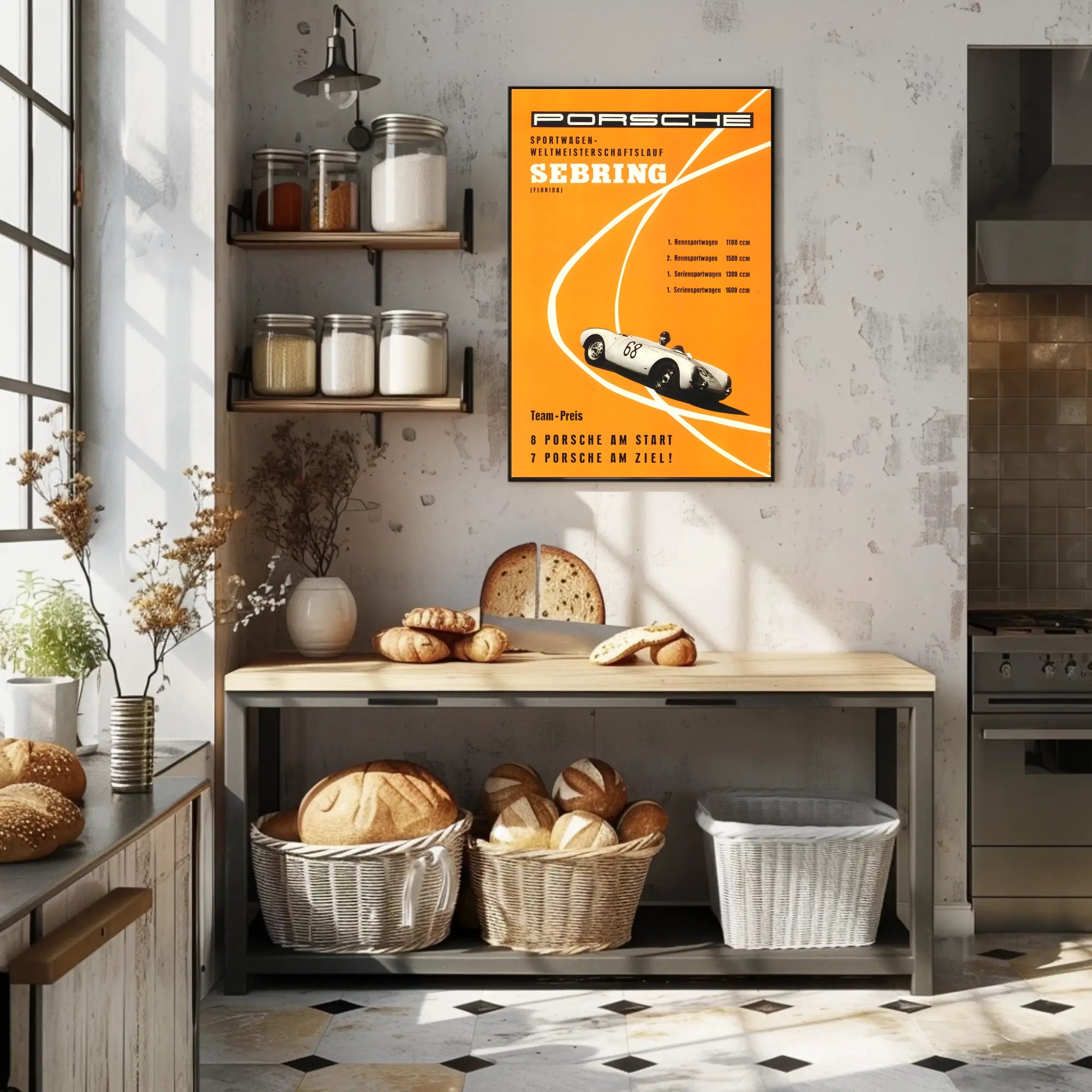 Porsche Sportwagen Championship at Sebring Poster