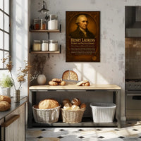 Henry Laurens Patriot and Political Enigma Poster