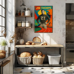 Jim Thorpe Athletic Legend Poster