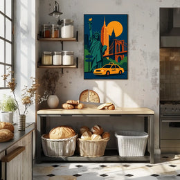 New York City Icons Poster
