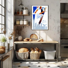 Winter Sports in Italy Poster