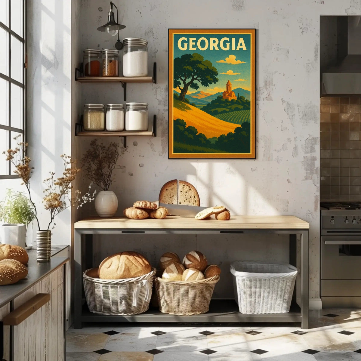 Scenic Georgia Poster