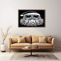 Cool Santa Vibes Poster