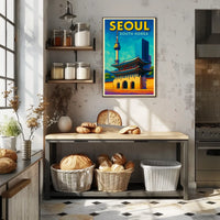 Seoul, South Korea Poster