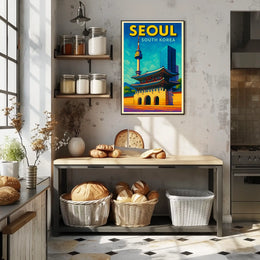 Seoul, South Korea Poster