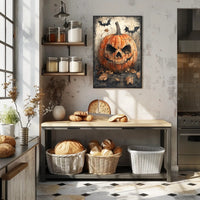 Haunted Pumpkin Poster