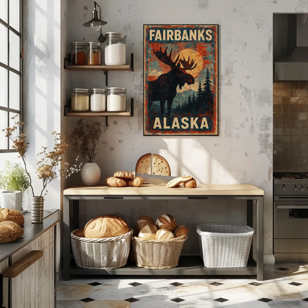 Fairbanks, Alaska Wilderness Poster