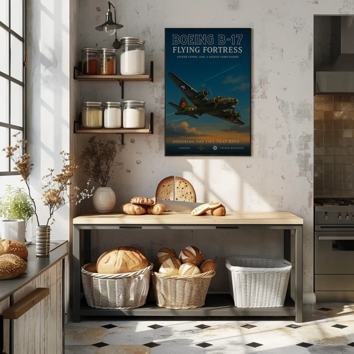 Boeing B-17 Flying Fortress Poster