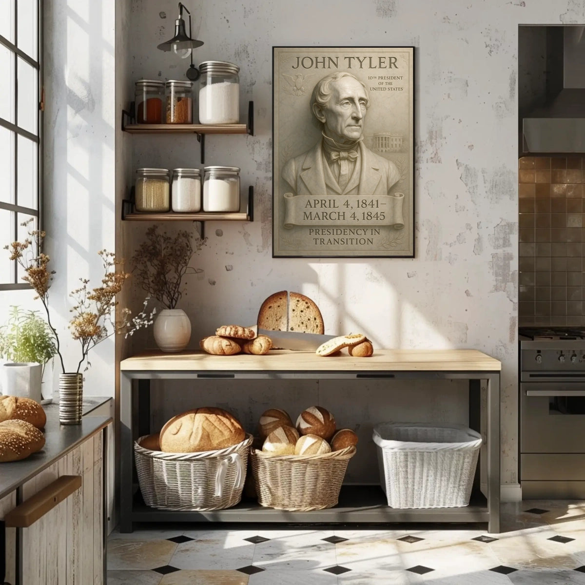 John Tyler 10th President Poster
