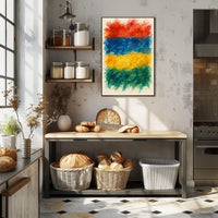 Vibrant Color Spectrum Poster