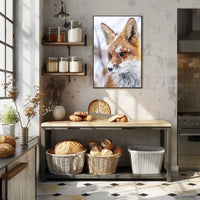 Winter Fox Poster