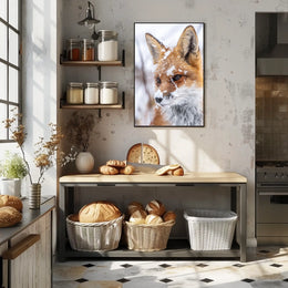 Winter Fox Poster