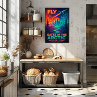 Gates of the Arctic Surreal Adventure National Park Poster