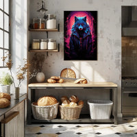 The Enigmatic Wolf Poster