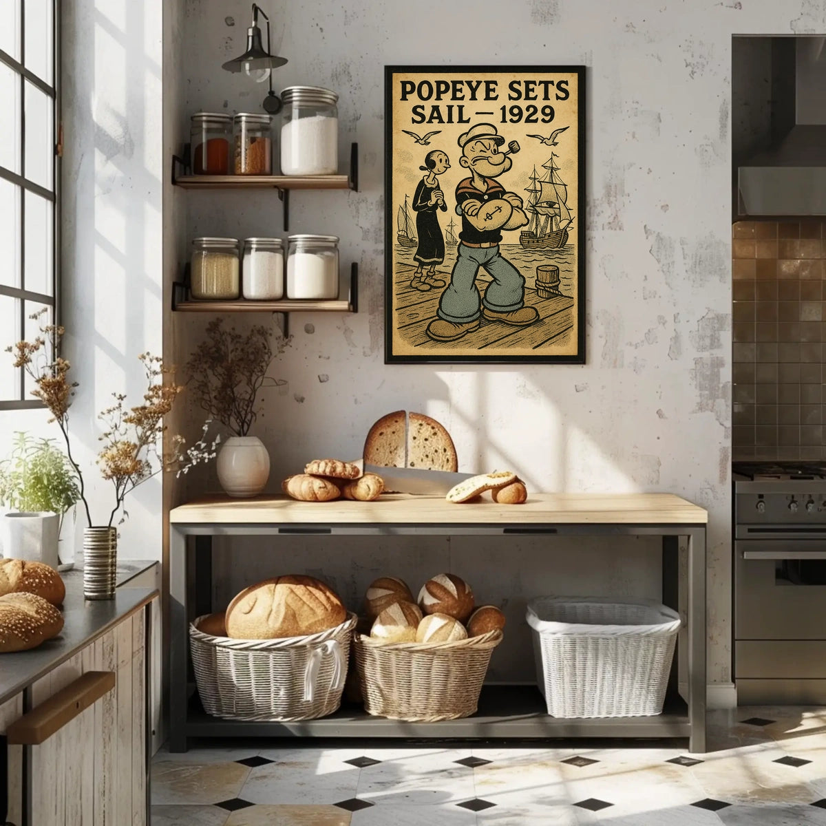 Popeye 1929 Art Poster POP-01