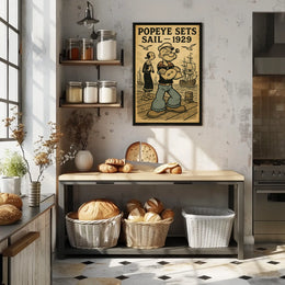 Popeye 1929 Art Poster POP-01