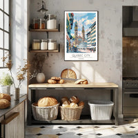 Quebec City Charm Poster PosterGoat