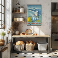 Crans-Sur-Sierre Ski Resort Poster