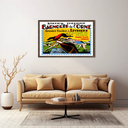 Greyhound Racing Bagnoles-de-l'Orne 1925 Sports Poster PosterGoat
