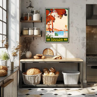 Toulon Sa Rade Splendide Poster