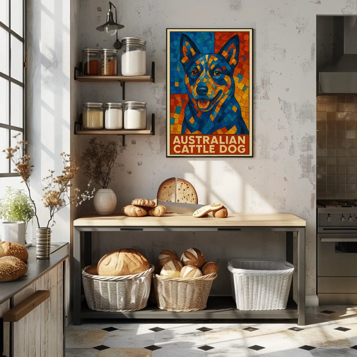 Australian Cattle Dog Art Poster