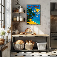 Abstract Tanzania Art Poster