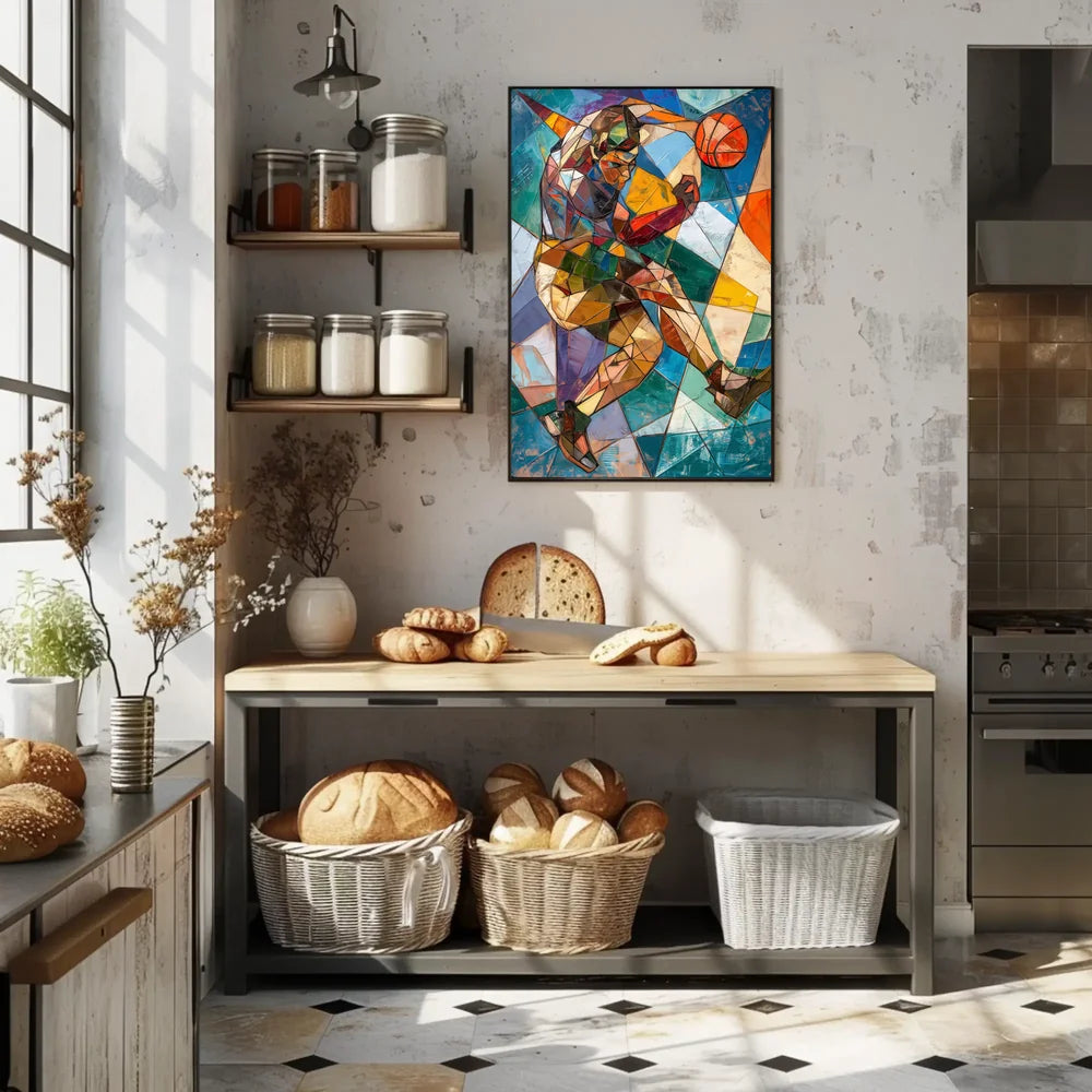 Abstract Visual Storytelling Art Poster