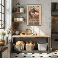 Wartime Heroic Scene Historical or Presidential Poster