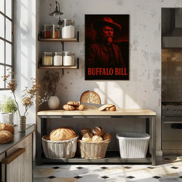 Buffalo Bill Western Heritage Historical Poster