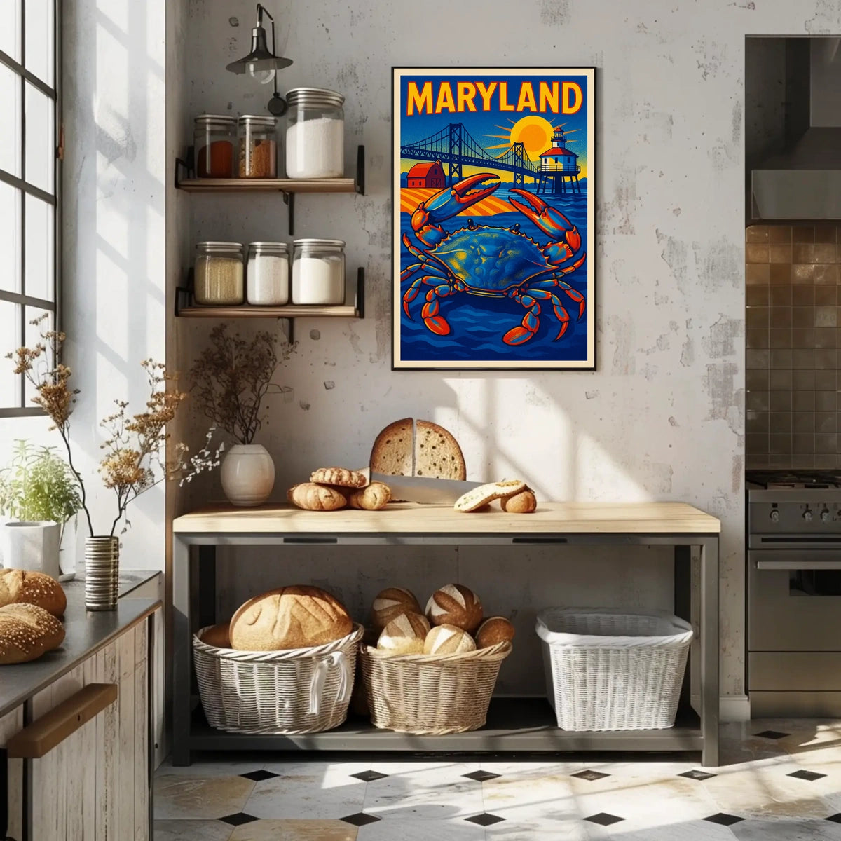 MarylandS Coastal Charm Poster