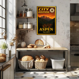 Aspen City Edition Poster