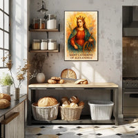 Saint Catherine of Alexandria Poster