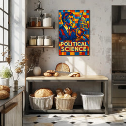 Political Science Mosaic Poster