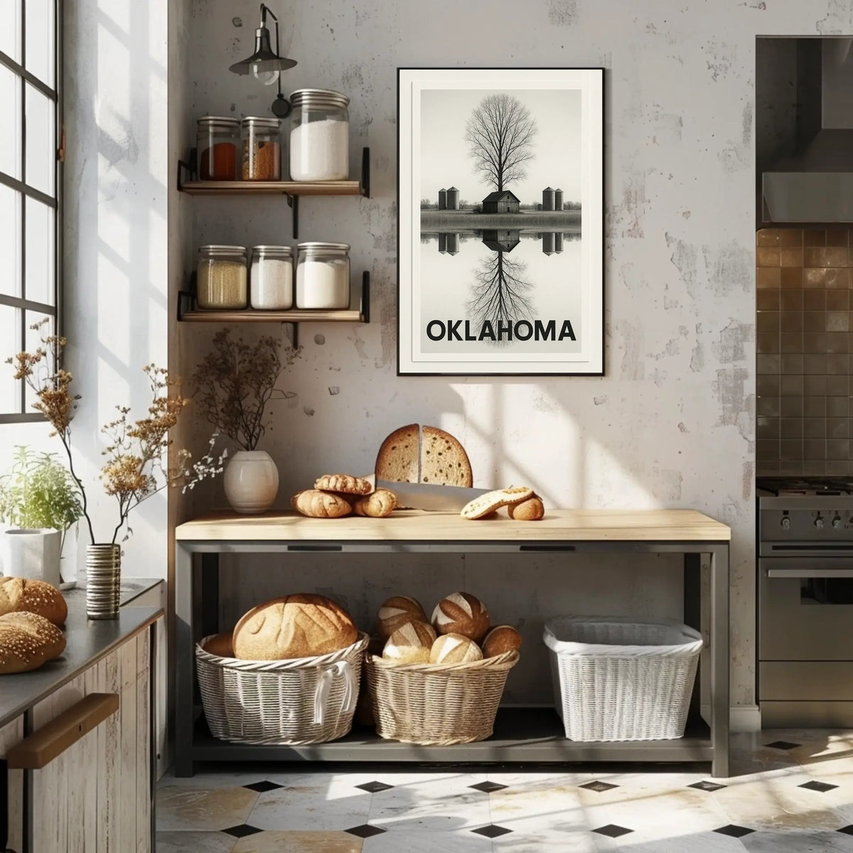 Oklahoma Reflection Poster
