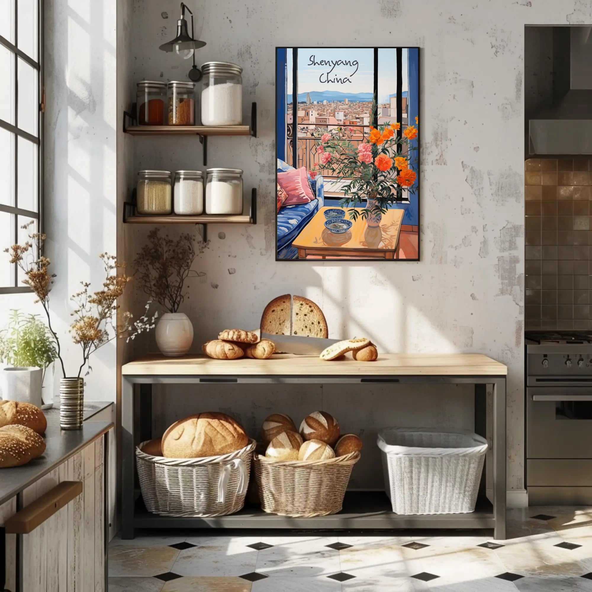 Serene Shenyang View Poster