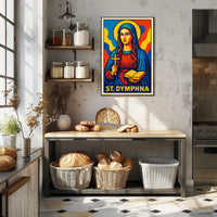 St. Dymphna Poster