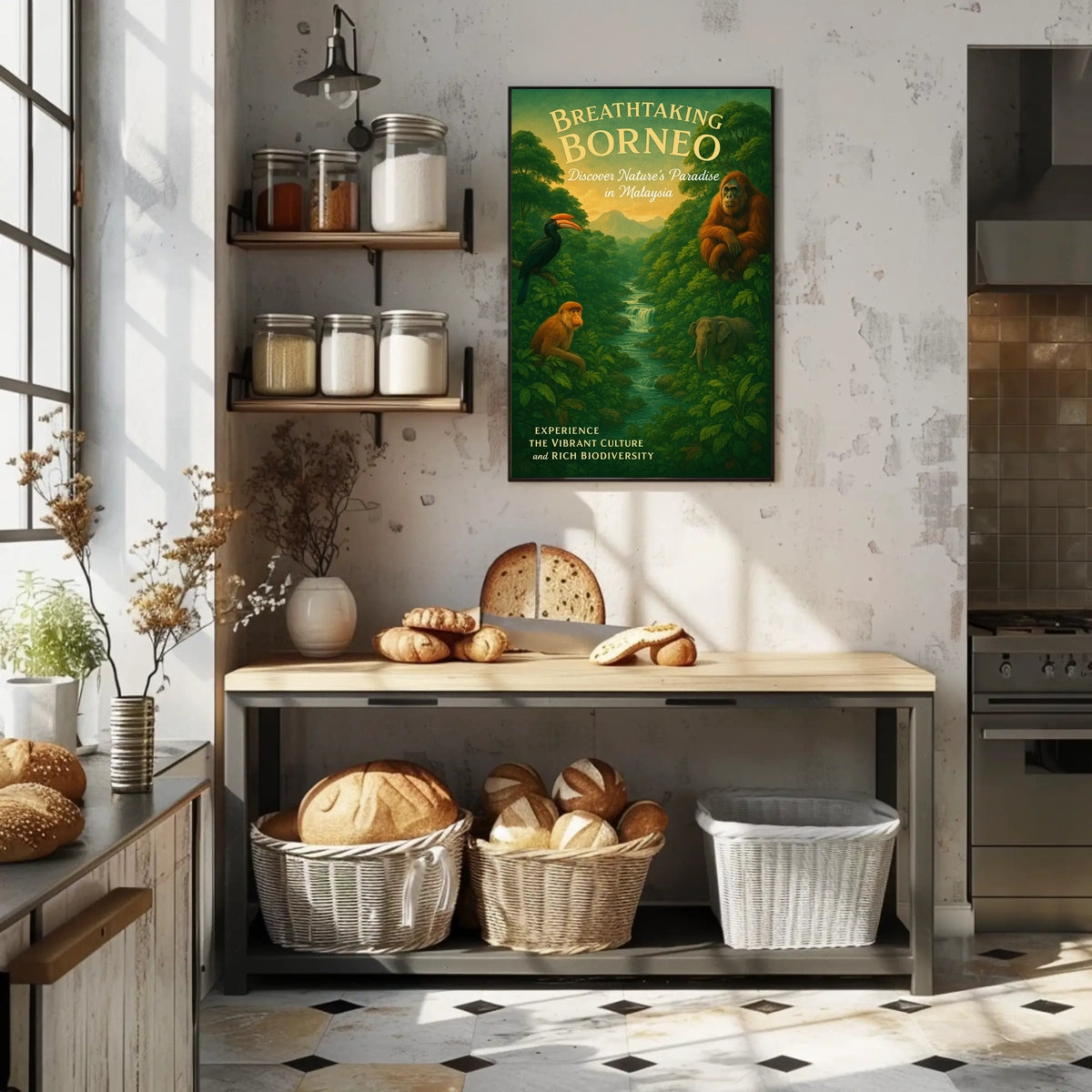Breathtaking Borneo Poster