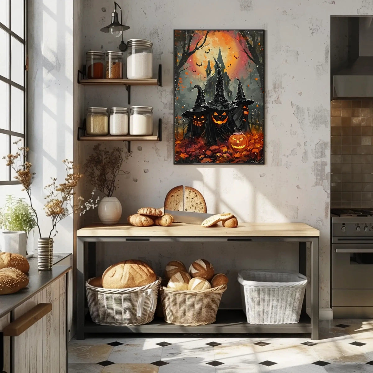 Enchanted Halloween Night Poster