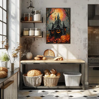 Enchanted Halloween Night Poster