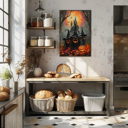 Enchanted Halloween Night Poster