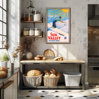 Sun Valley Skiing Adventure Poster