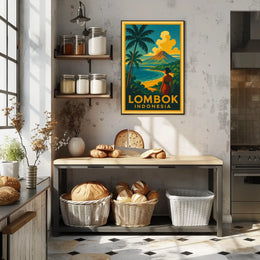 Lombok, Indonesia Poster