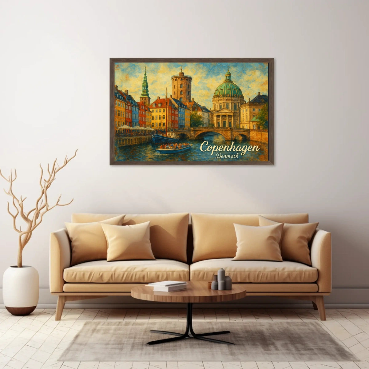 Copenhagen Charm Poster