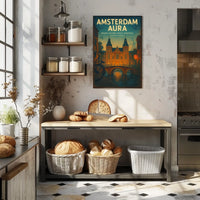 Amsterdam Aura Poster