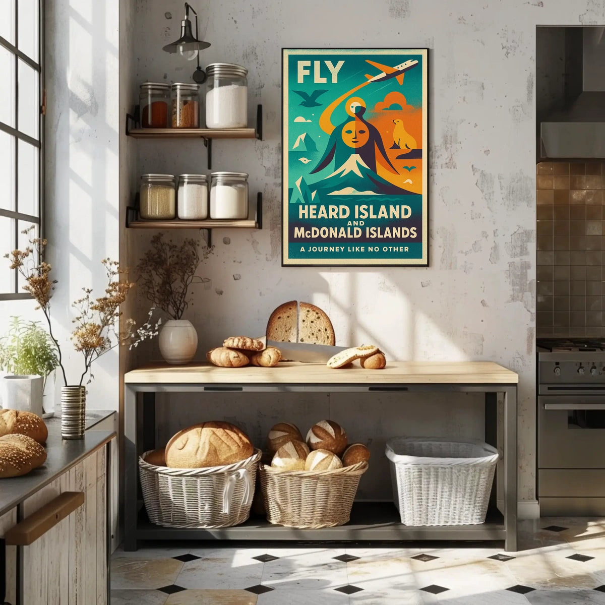 Explore Heard Island and McDonald Islands Poster